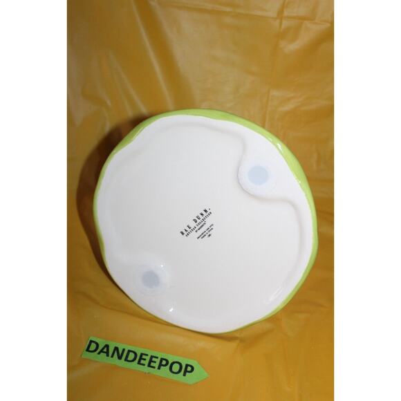 Rae Dunn Witch Please Ceramic Figural Hat Green Black Halloween Decoration - Picture 7 of 8